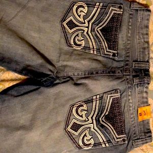 Affliction jeans light wash 33x32